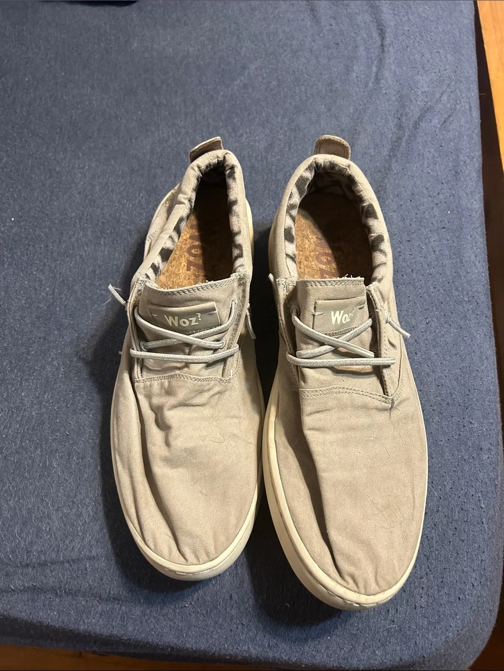 Woz? Men's Casual Lace-Up Shoes in Light Taupe